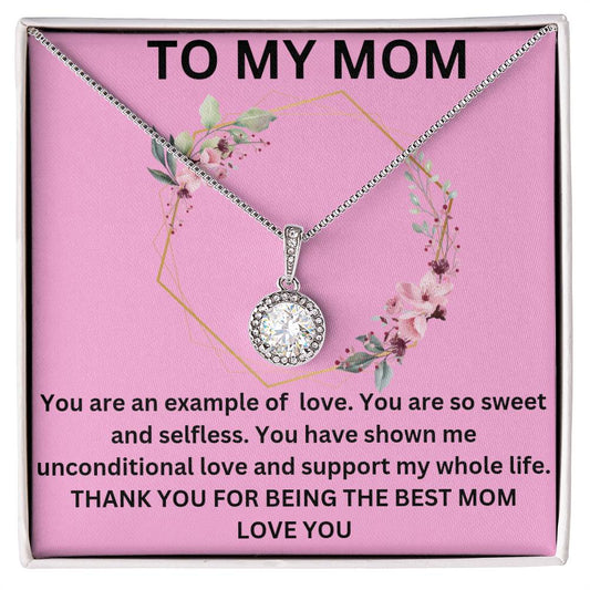 Mom eternal necklace