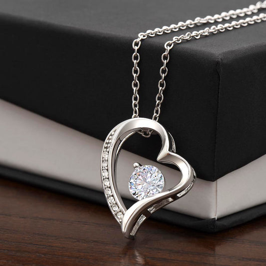 Forever heart necklace